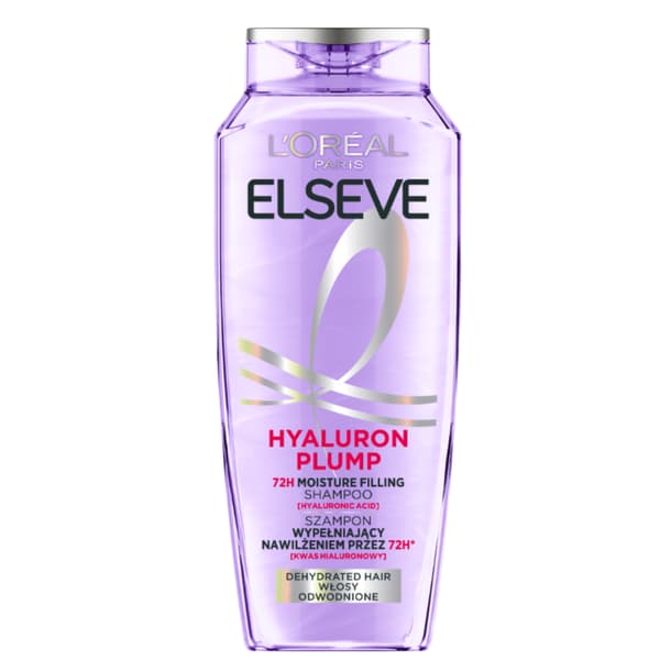L'Oréal Elseve Hyaluron Plump fugtende shampoo til udtørret hår 400ml
