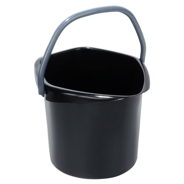Musta muoviämmä 5 l