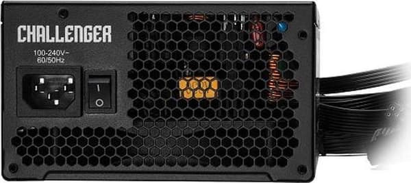 ASRock CHALLENGER 650W 80 Plus Bronze strømforsyning, sort, ATX 2.52