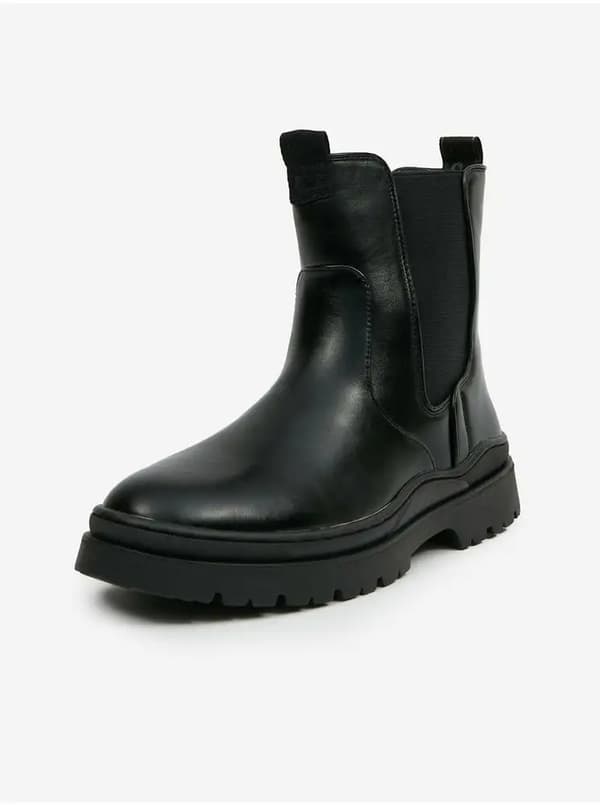 PEPE JEANS HERRE SLIPPESTØVLER I SORTE, 43 AWB
