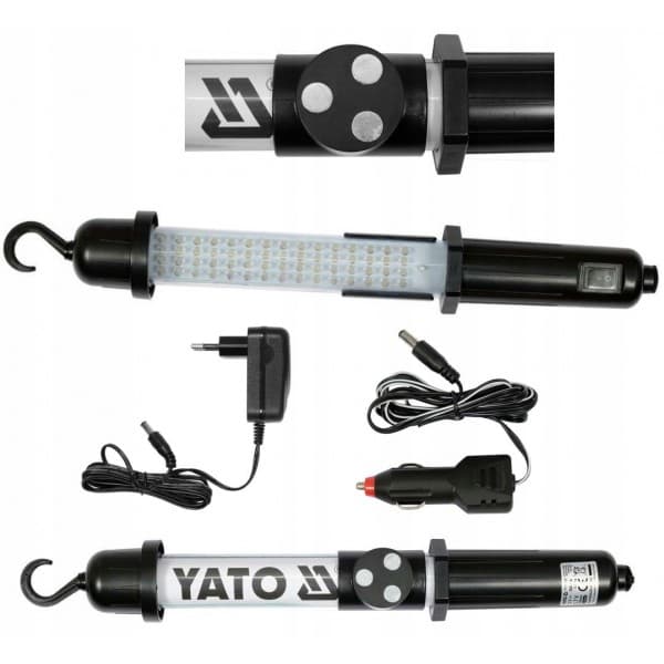 YATO VÆRKSTEDSLAMPE 60+1 LED 150LM