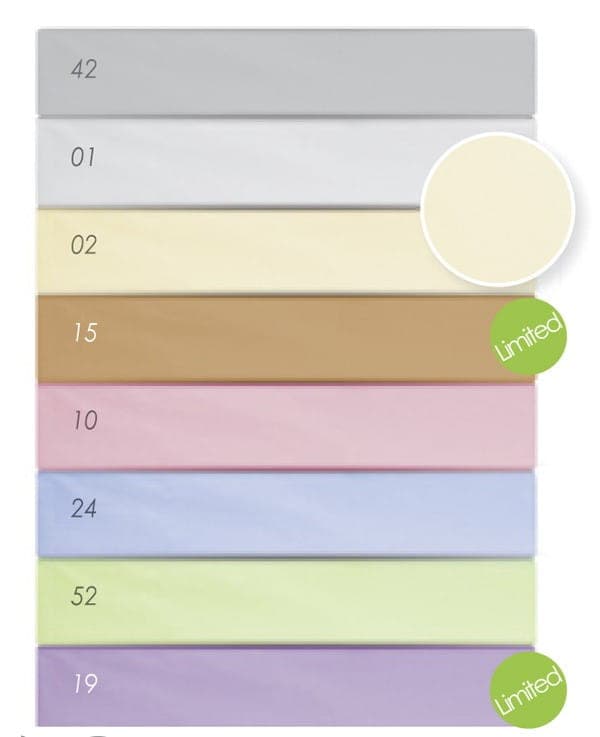 Bomullslakan 70x140x10 Lila