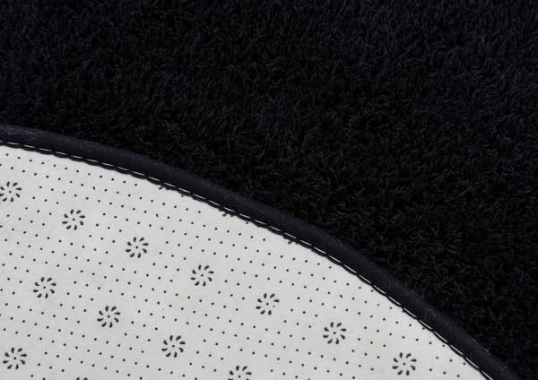 Alpaca Strado Rund Matta 200x200 - AlpaBlack