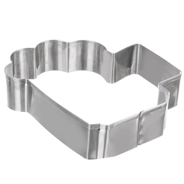 Teräksinen olutmuki-keksinleikkaaja 10,5 cm