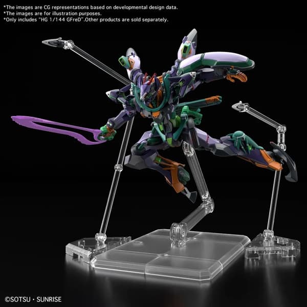 model - Gundam figur - 1/144 GQuuuuuuX Gfred