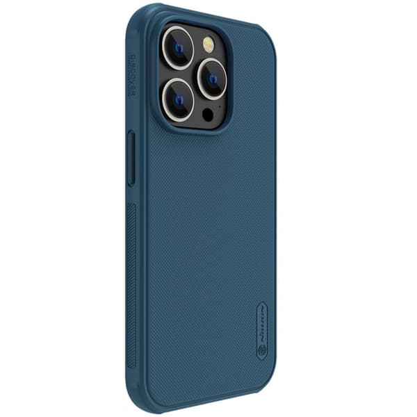 Nillkin Super Frosted Shield Pro iPhone 14 Pro Max Bakskal Blå