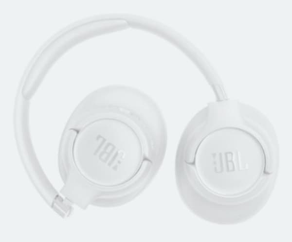 JBL Tune 730BT trådlösa hörlurar vit