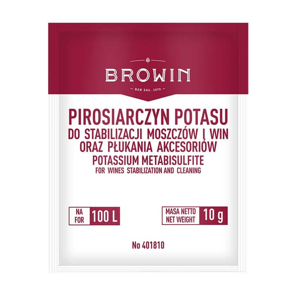 Kaliummetabisulfiitti 10 g