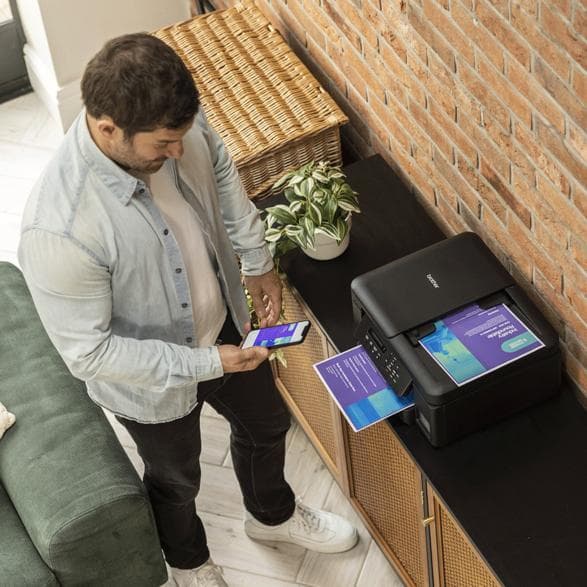 BROTHER DCP-T735DW Wi-Fi Duplex Inkjet Multifunktionsprinter Automatisk dokumentføder (ADF)