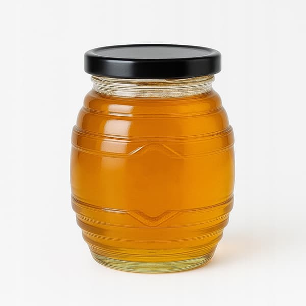 Glasburk UL 380 ml för honung, sylt, presentförpackningar