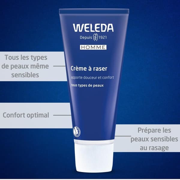 Weleda Miesten partakreemi 75 ml herkälle iholle