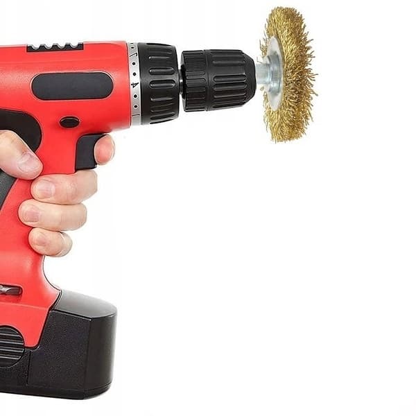STÅLBØRSTER TIL SKRUETRÆKKER BOR STÅLBØRSTESÆT 5 DELS