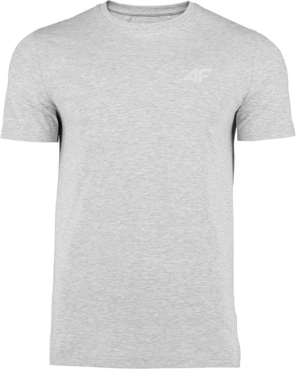 Herr-T-shirt4F M536 cool ljusgrå M