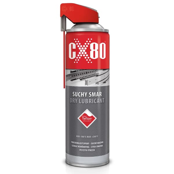 603194 CX-80 TØR SMØREMIDDEL TEFLON 500ML DUOSPRAY 319