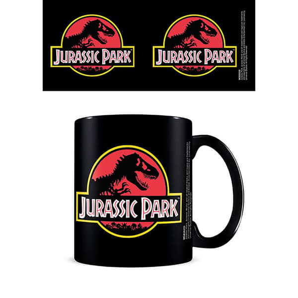 JURASSIC PARK - Logo - Sort krus 310ml