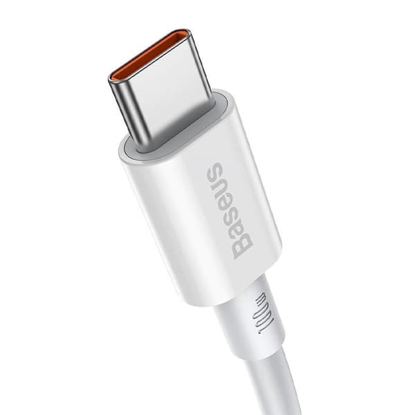 Baseus Superior Series USB-C til USB-C kabel, 100W, 2m (hvid)