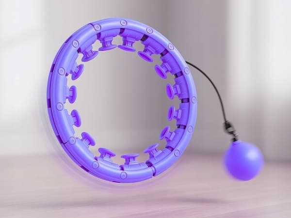 Vægtet hula hoop lilla (20)