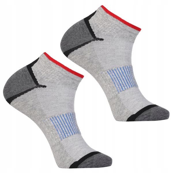 Herrsockor i bomull MORAJ randiga strumpor 3-PAR 39-42