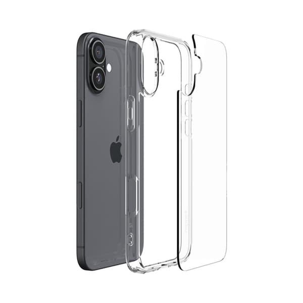 Spigen Ultra Hybrid - Etui til iPhone 16 (Klar)