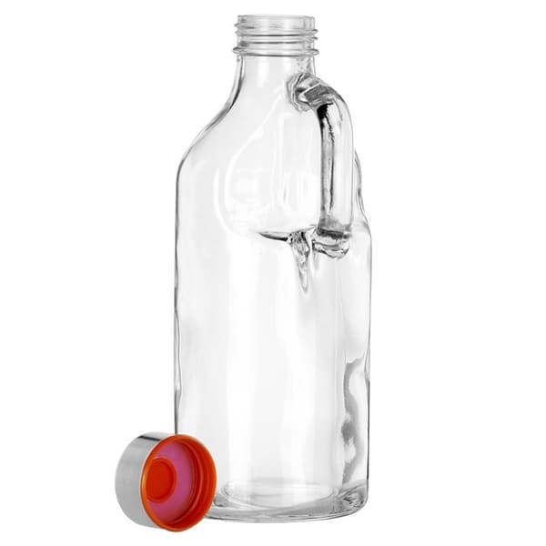 Lasipullo kahvalla 550 ml