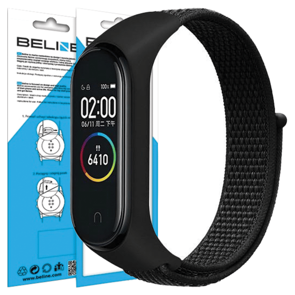 Beline Mi Band 7/6/5/4/3 NylonLoop-rem sort