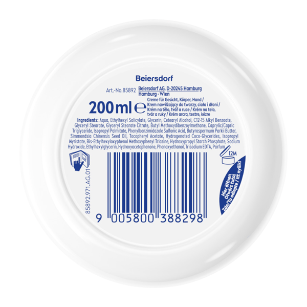 NIVEA Soft spf15 Krem intensiivisesti kosteutava 200 ml