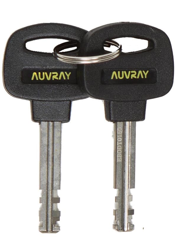 AUVRAY foldelås med håndtag - længde 85 cm