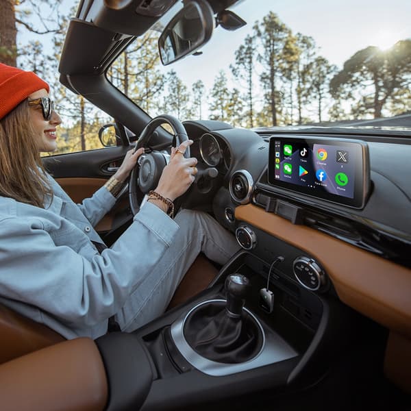 MCDODO TRÅDLØS ADAPTER TIL APPLE CARPLAY TRÅDLØS BLUETOOTH USB USB-C