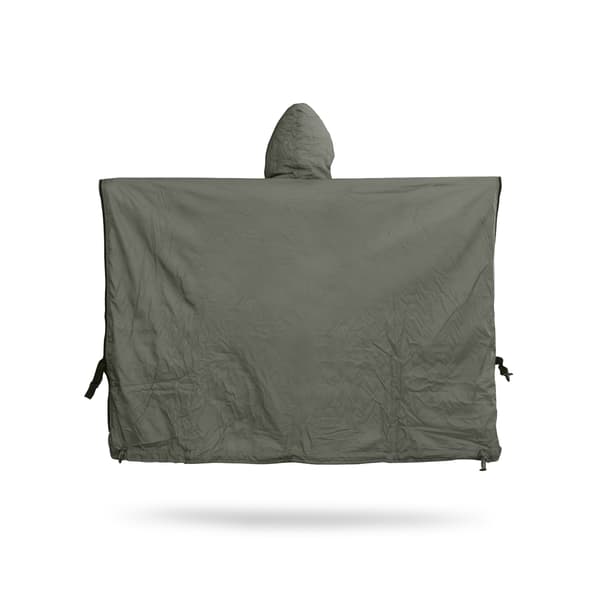 Leirintäponcho OFFLANDER vedenpitävä harmaa