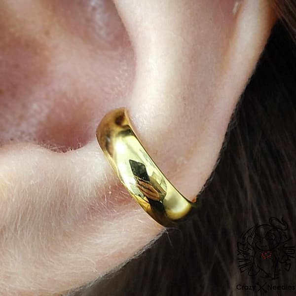 Titanklickring - guld - TK-026 1.2/12