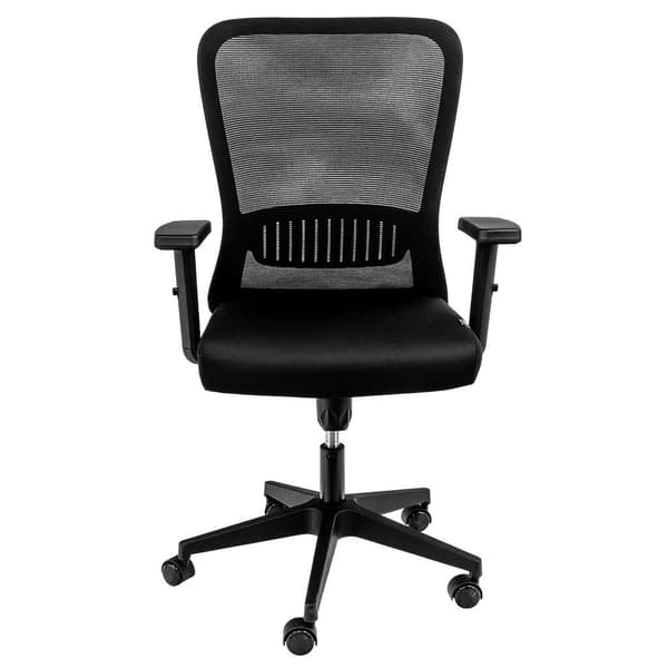 Furvelo Norma BP/A1D/L1D skrivebordsstol med hjul sort