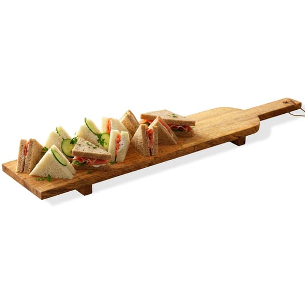 Trä serveringsbräda 68x12,5 cm