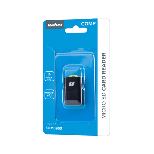 Rebel Comp R60 mini kortlæser micro SD USB 2.0 480Mb/s