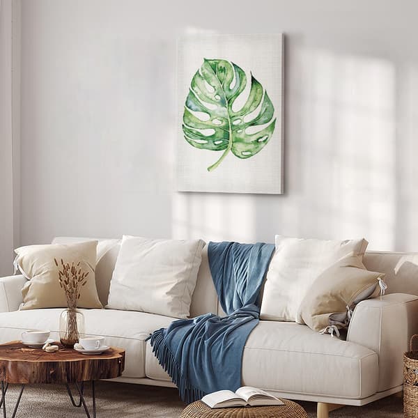 Bild - Akvarell monstera (endel) vertikal