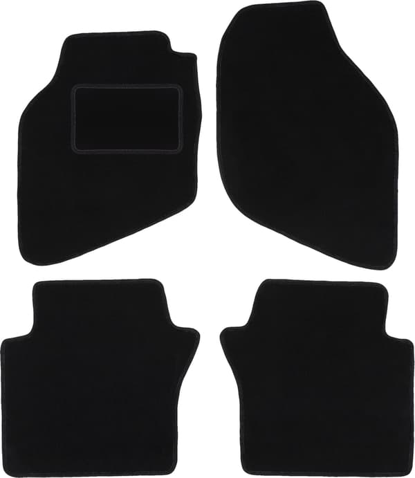 Bilmåtter velour sorte til: Honda City IV sedan (2002-2008)