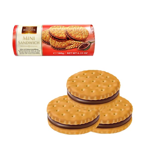 Feiny Biscuits Mini Marquises suklaatäytteellä 180 g