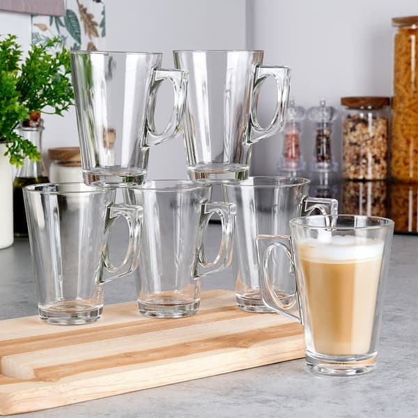 Latte-kahvilasit 255 ml 6 kpl