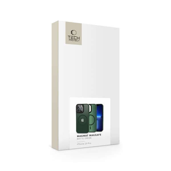 TECH-PROTECT MAGMAT MAGSAFE IPHONE 13 PRO MATTA VIHREÄ