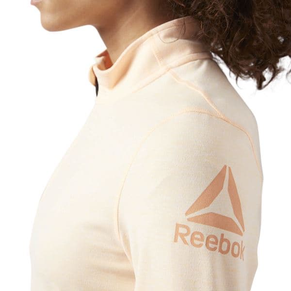 REEBOK LØBETRØJE MED 1/4 LYNLÅS