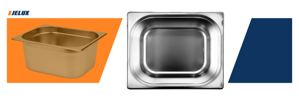 Cateringbeholder i rustfrit stål GN 1/2 150 yg-00264