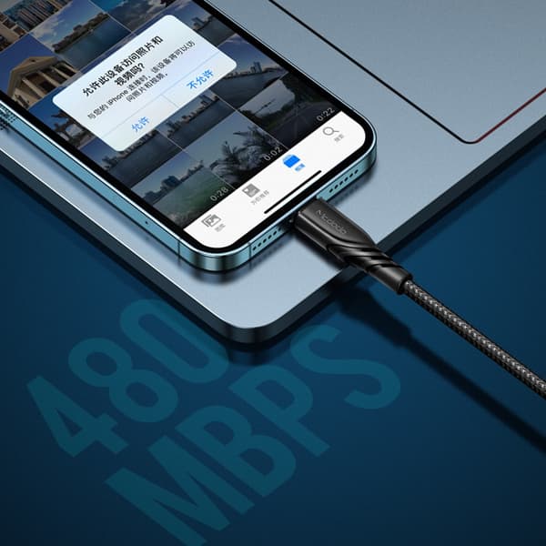 MCDODO Charger USB-C Lightning Fast Charging -kaapeli iPhone 14:lle 1M