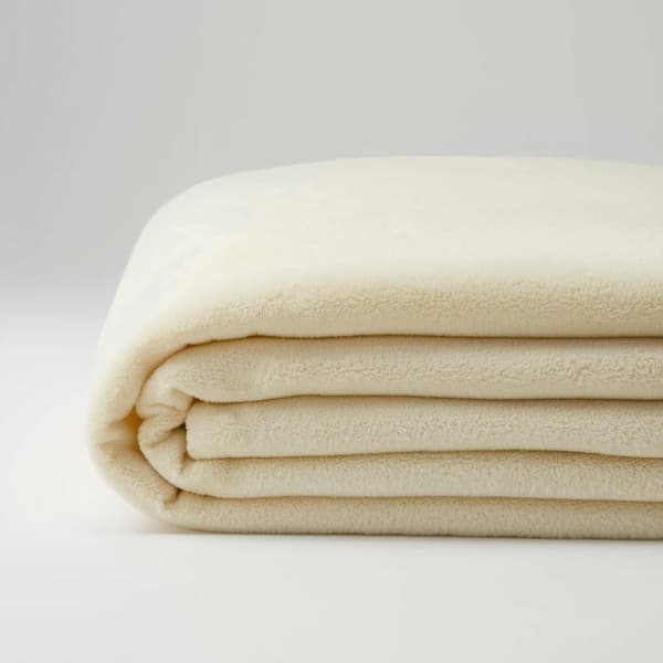 Thermosoft fleece lakan - Kräm 180x200