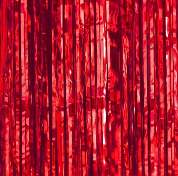 Valentinsdagsballoner gardinbannersæt