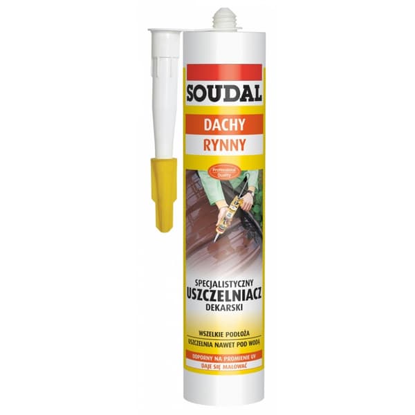Specialiserad takfogmassa röd 280 ml - Sil Dek Spe*