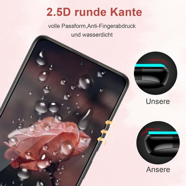 2x Hærdet glas til XIAOMI REDMI NOTE 10 PRO SOLID + 2x Kameraglas