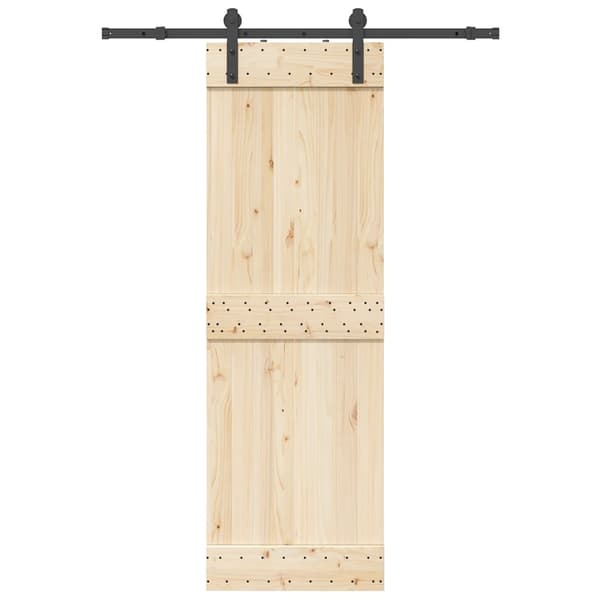 vidaXL monteringssystem til skydedør 152 cm stål sort