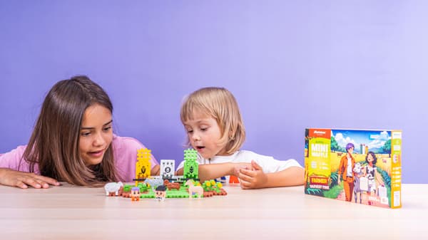 Marioinex VAFFEL mini FARMER klodser - Høsttid, 102 STK.