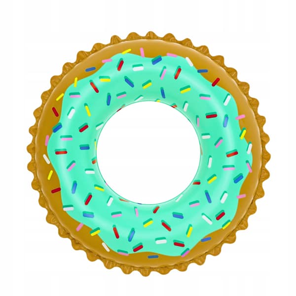 Inflabel Ring För Simning Madrass Donut För Barn 90 cm Ring Bestway