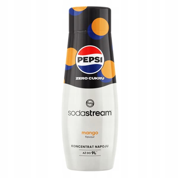 Set med 2 koncentrat. Sodastream Pepsi MAX Mango + Mirinda Zero sockerfri