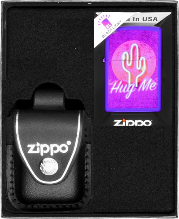 Zippo Sæt Retro Kaktus Lighter Gave Nr. 3